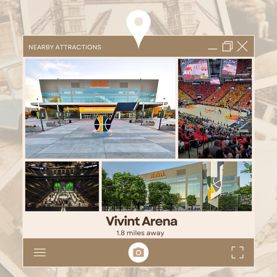 Ski - Explore - Relax - Cozy Beds, Tv & Wi-Fi Apartment ซอลต์เลคซิตี้ ภายนอก รูปภาพ