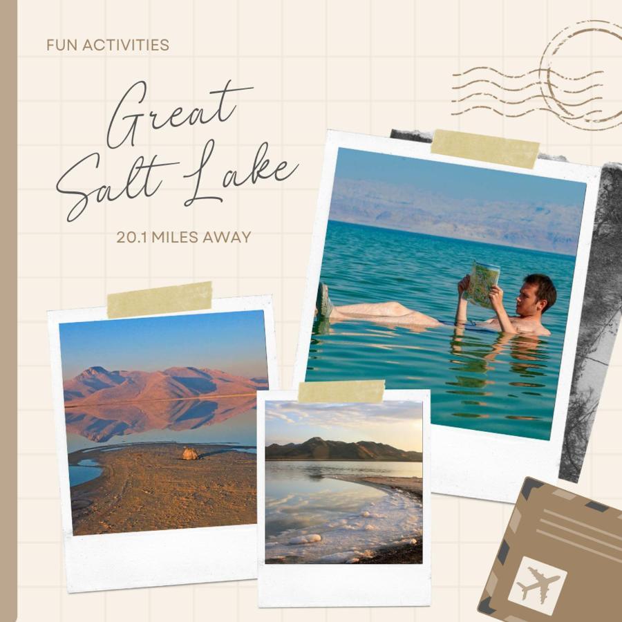 Ski - Explore - Relax - Cozy Beds, Tv & Wi-Fi Apartment ซอลต์เลคซิตี้ ภายนอก รูปภาพ